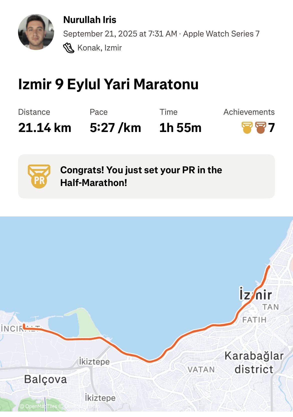 İzmir 9 Eylül Yarı Maratonu